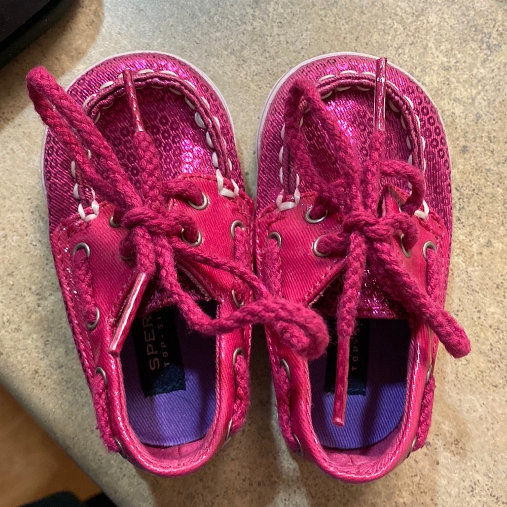 Pink Sperrys